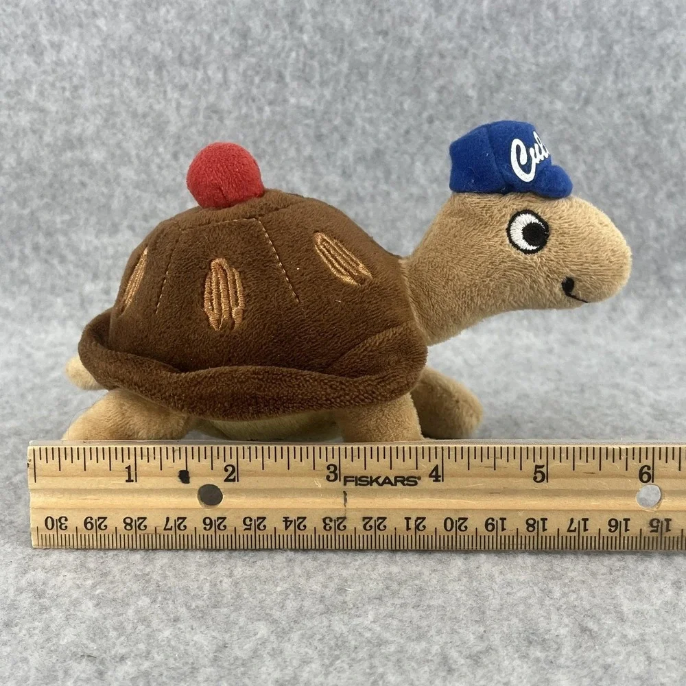 Culvers Sundae Turtle Restaurant Promo Plush Brown Shell‎ Hat 2022 Small Toy